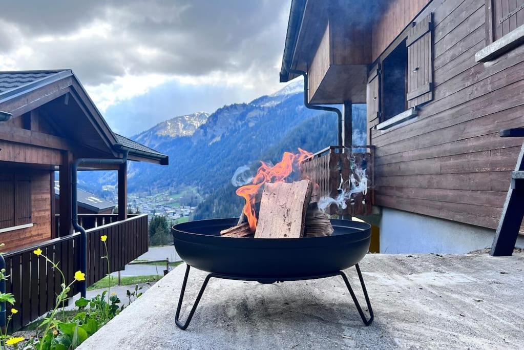 Letach - 'great Bike Park Access' Relax Around The Fire Pit, Mountain Retreat * Chatel